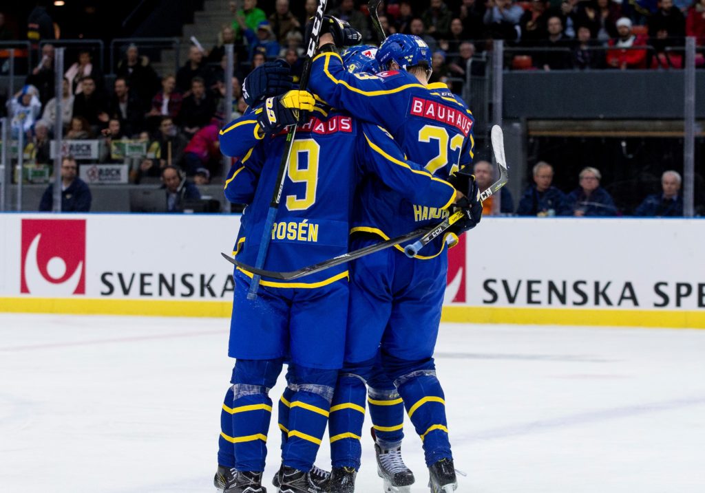 Tre Kronor slog Vitryssland efter målkalas i tredje