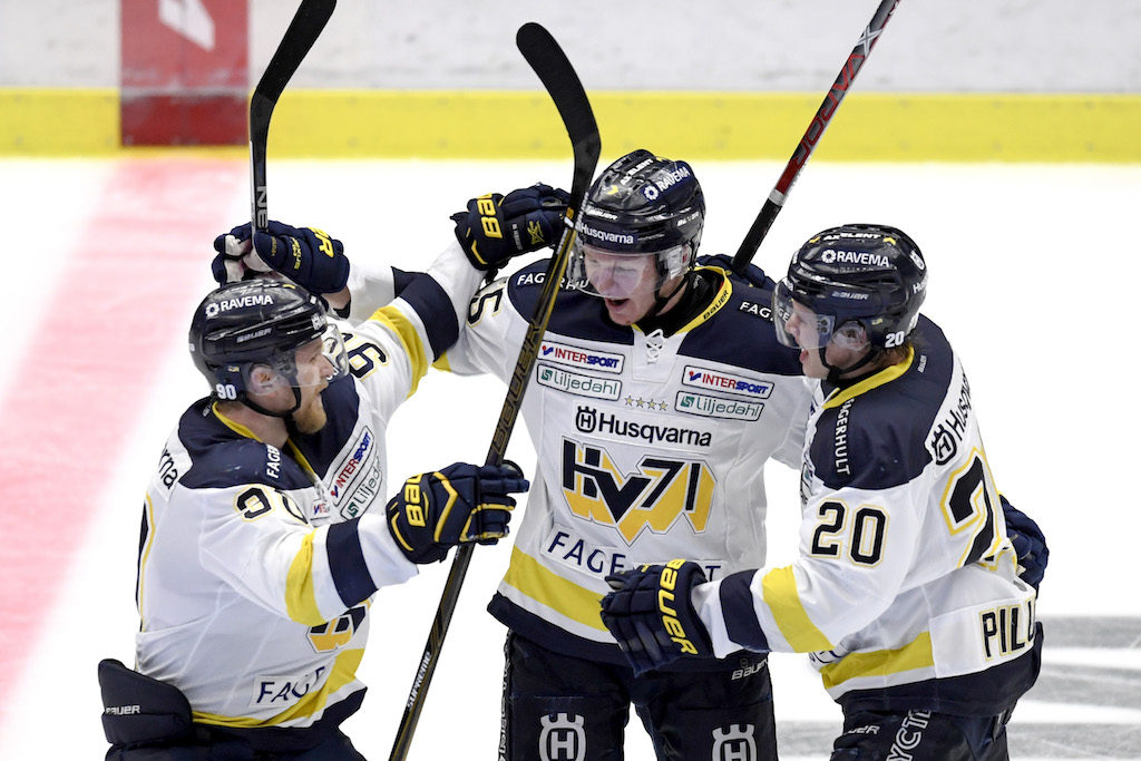 HV71 skaffade sig matchboll efter att ha vänt underläge