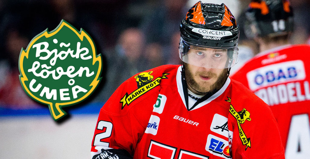 BEKRÄFTAT: SHL-forward går till Björklöven