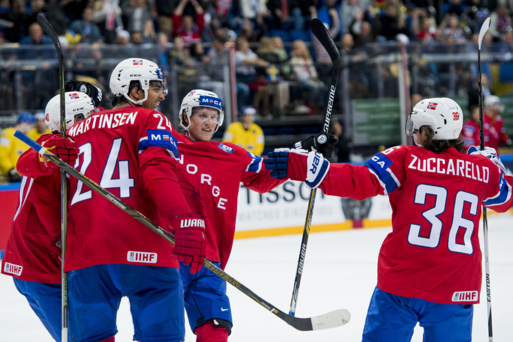 Norges förstaperiod bäddade för seger mot Slovenien