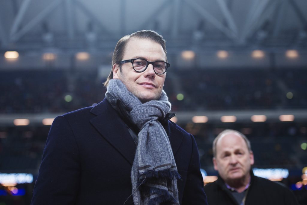 Prins Daniel inviger kombihallen – med världsstjärnorna