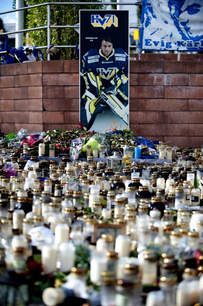 Brynässupportrarna hyllade Stefan Liv