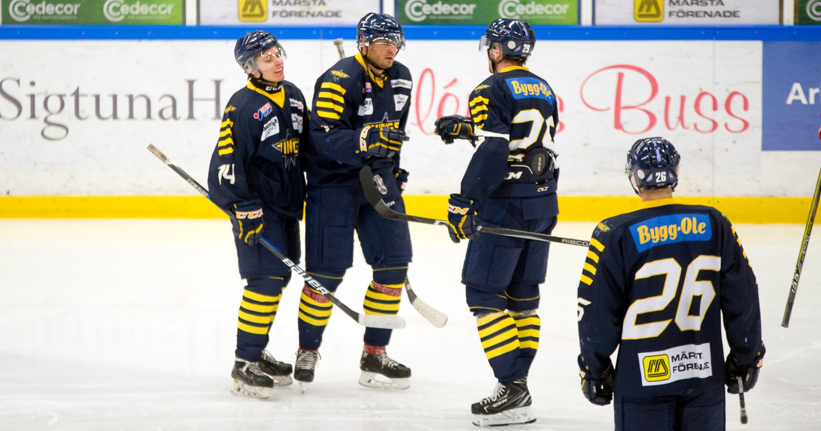 Bildspel Hockeyettan: Arlanda Wings vs. Hammarby Hockey