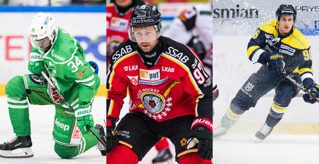 SILLY SEASON: SHL-lagen rensar I trupperna