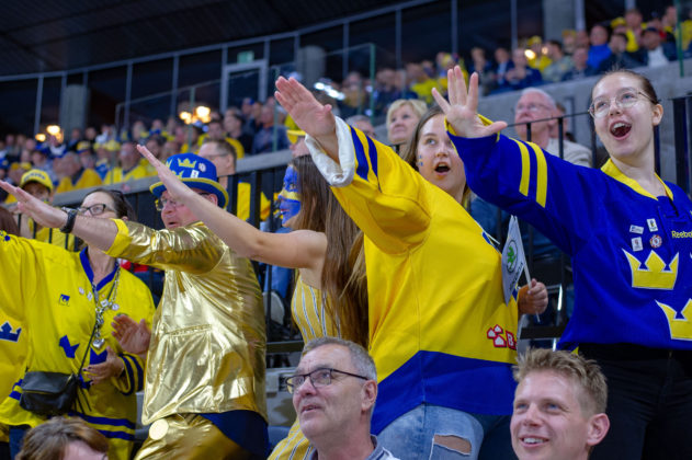 HOCKEY-VM: Se de bästa bilderna från Sverige - Frankrike