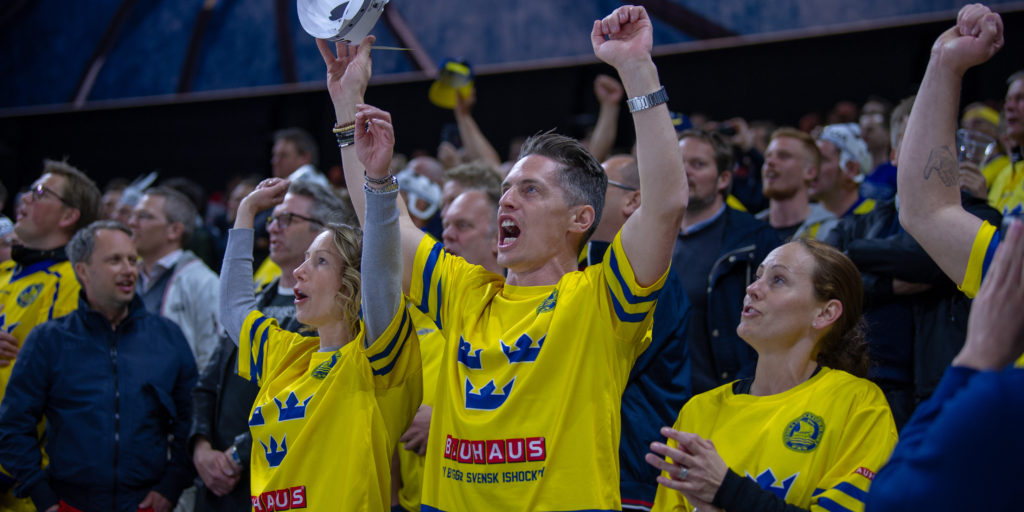 HOCKEY-VM: Fullt med svenskar i Köpenhamn