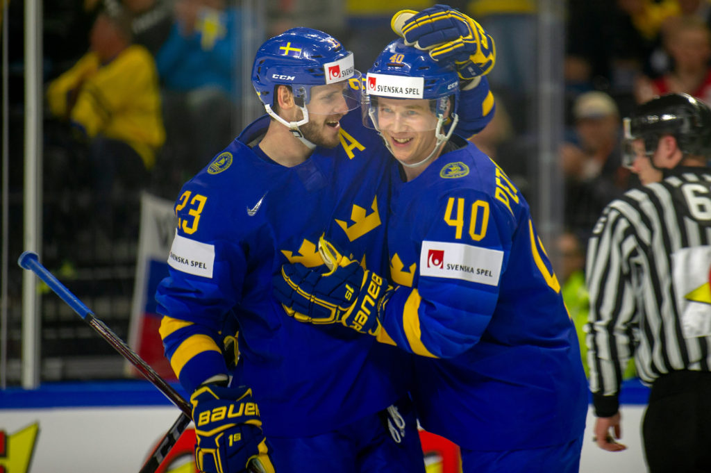 HOCKEY-VM: Se de bästa bilderna från Sverige - Frankrike