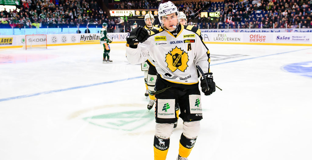 GLÄDJEBESKEDET: Stjärnan förlänger med Skellefteå
