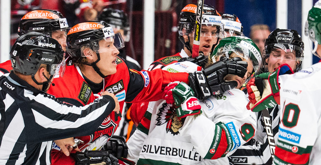 Slutspelsgrinigt när Frölunda besegrade Malmö
