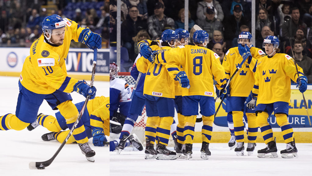JVM: Bemström tvåmålsskytt när Juniorkronorna tog ny seger JVM: Bemström tvåmålsskytt när Juniorkronorna tog ny seger
