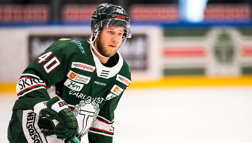 Forwarden lånas ut en månad från Hockeyallsvenskan
