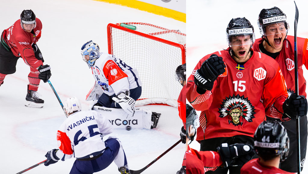 CHL: Bra utgångsläge för Frölunda inför returmötet