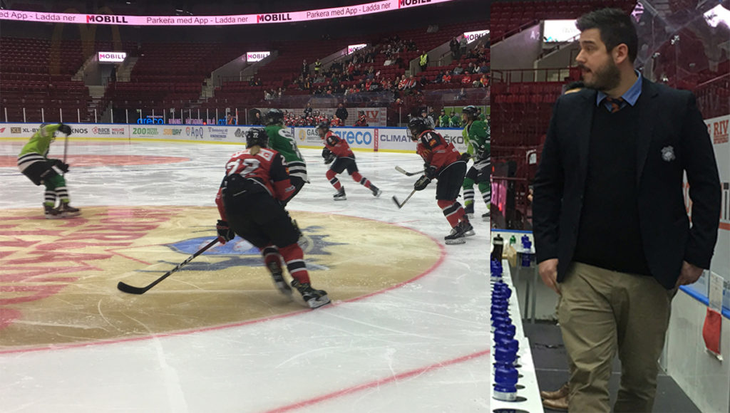 Första matchen för damlaget i Malmö Arena – "ett lyft för damhockeyn"
