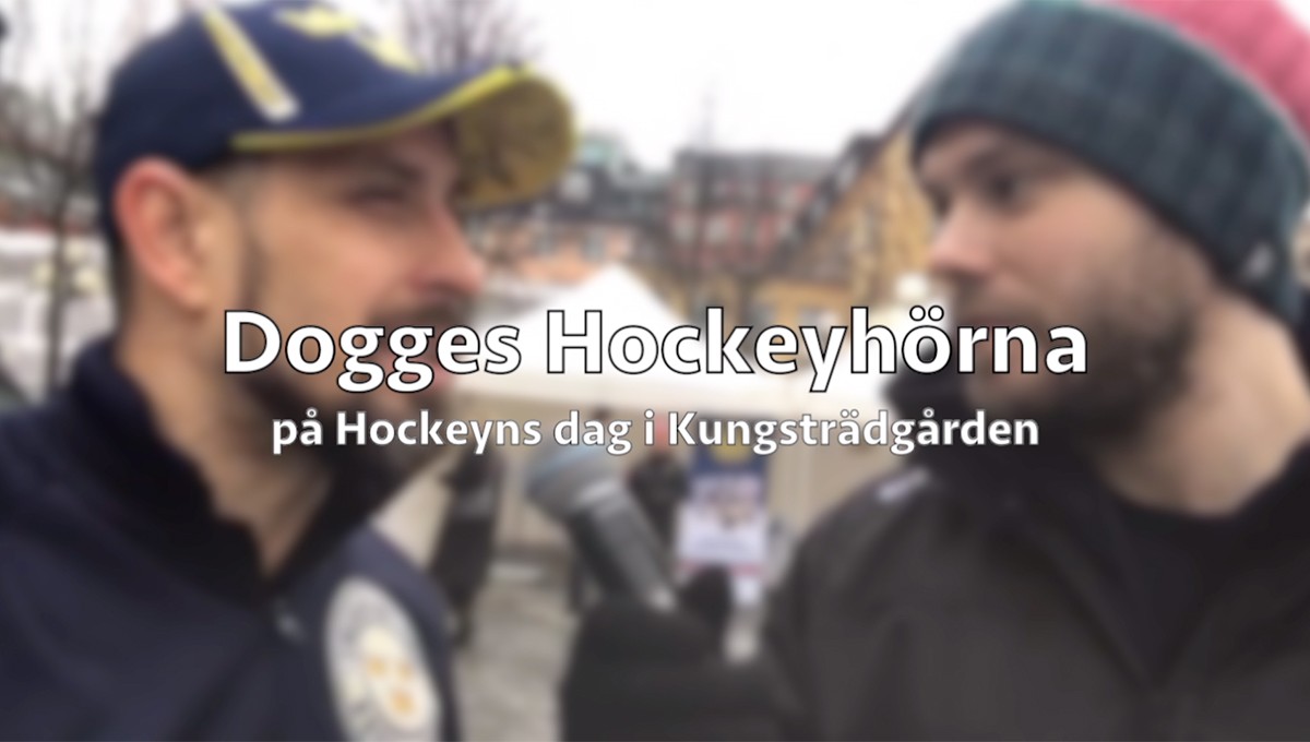 Dogges Hockeyhörna på Hockeyns dag i Kungsträdgården
