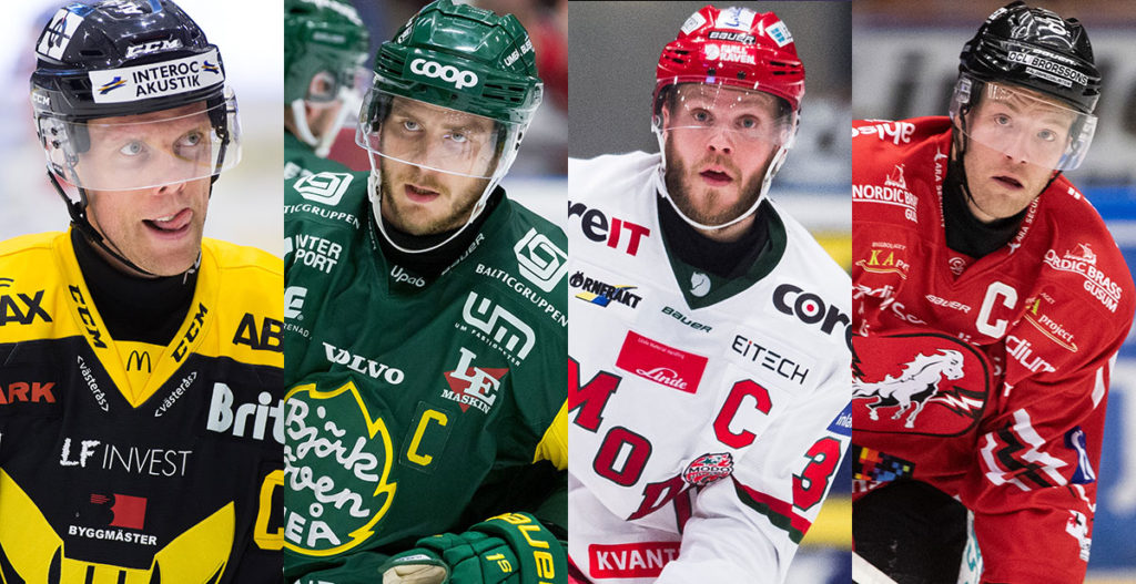 FANSENS FAVORIT: Hockeyallsvenskans mest populära kapten, kvartsfinal 4