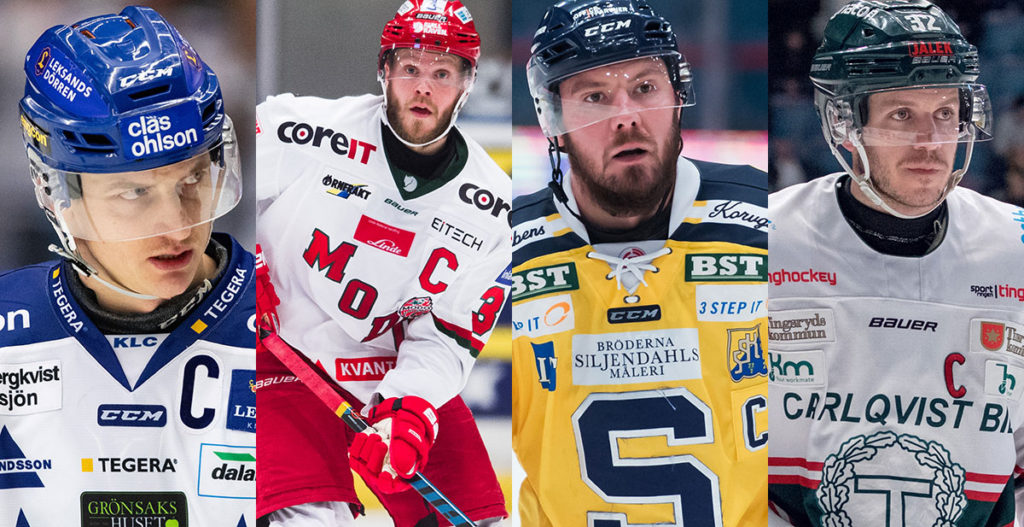 FANSENS FAVORIT: Hockeyallsvenskans mest populära kapten, semifinal 2