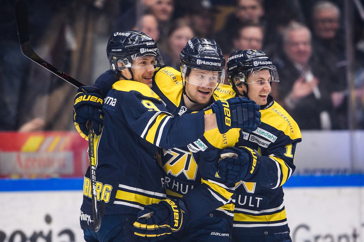 Fordel Hv71 I Attondelsfinalen Krossade Rogle Pa Hemmaplan Hockeybladet Nu