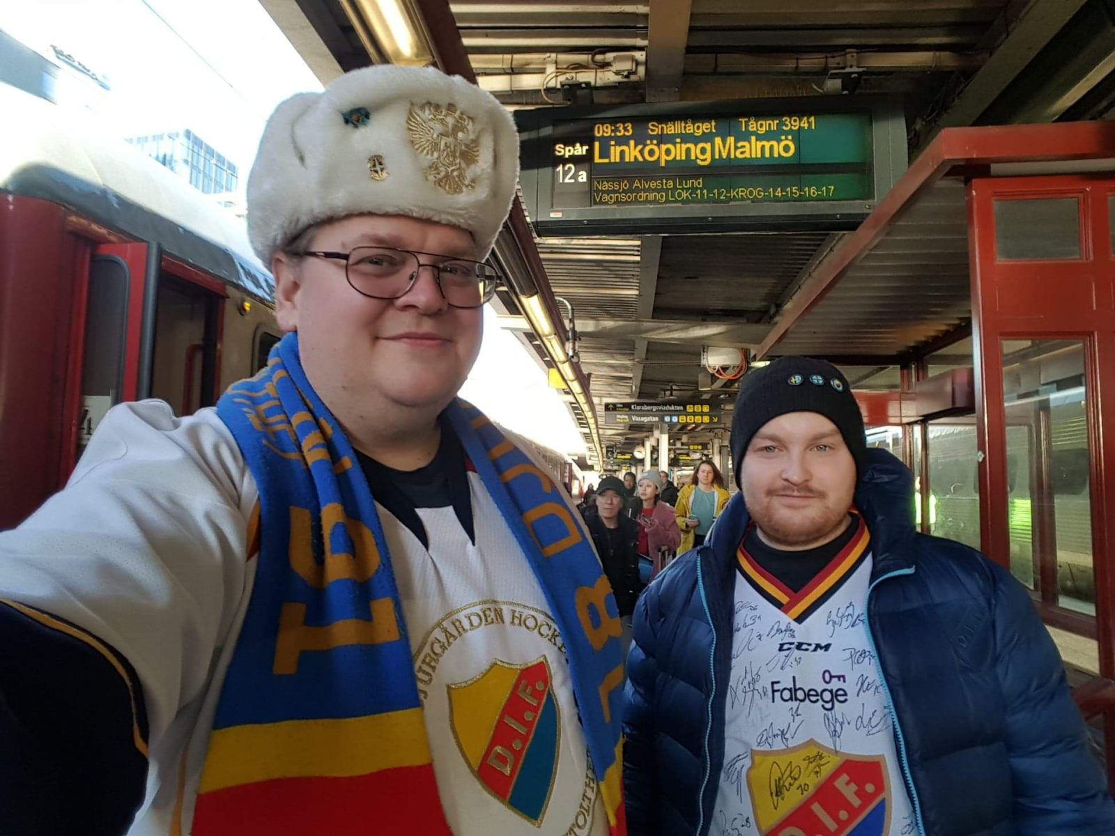 Jönköping om Jesus själv får bestämma, HV71 away!