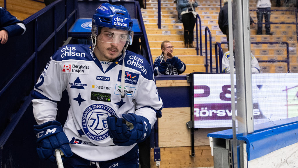 Lämnar Leksand för Hockeyallsvenskan: "inte rädd att smälla på"