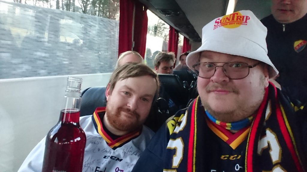 Mot Sveriges baksida, SM-final 1 Frölunda away!