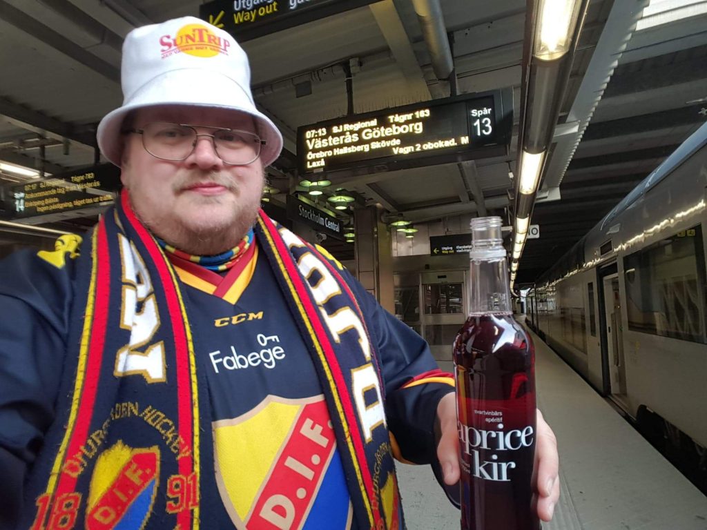 Dax att hälsa på Glenn, Final 3 Frölunda away!