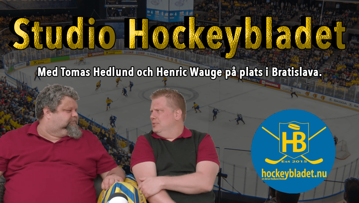 STUDIO HOCKEYBLADET 13/5: Det stormar i Slovakien – vinn en hockeypuck
