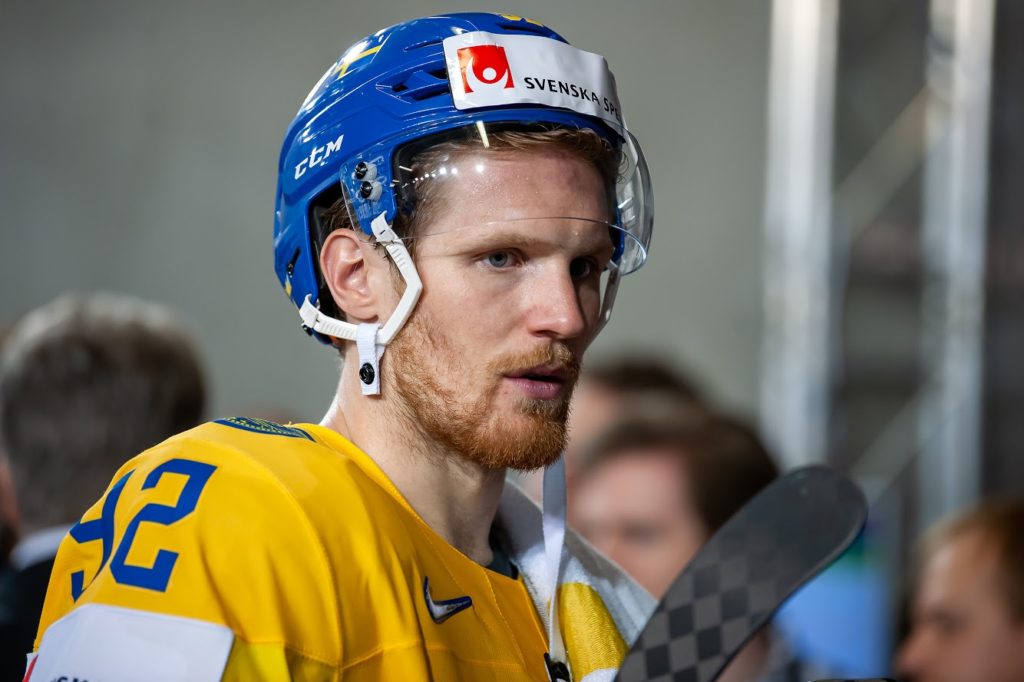 HOCKEY-VM: Gabriel Landeskog presenterade sig direkt