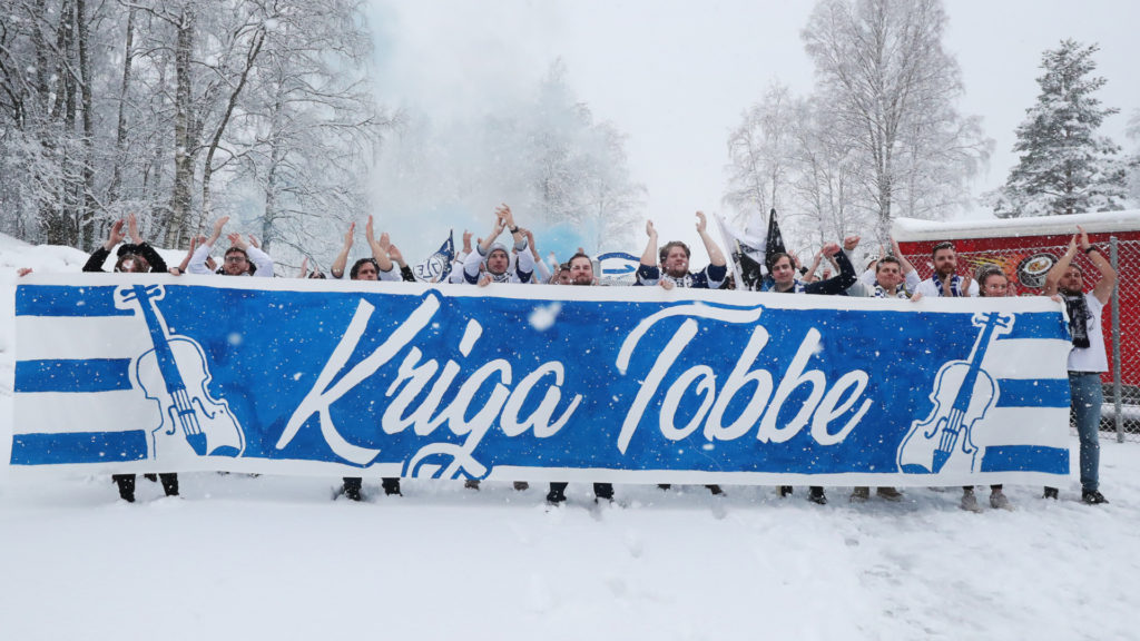 Skadade kämpen hedras i Daladerby