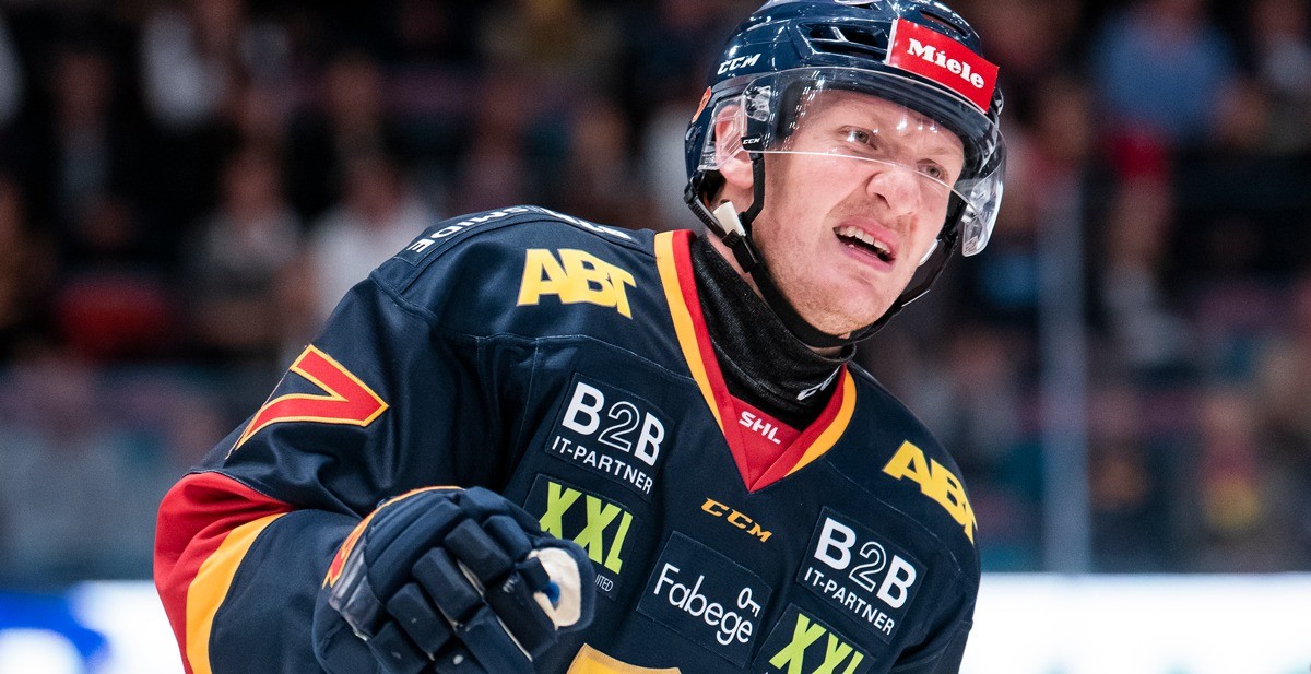 SOMMARSNACK: Henrik Eriksson från Djurgården Hockey