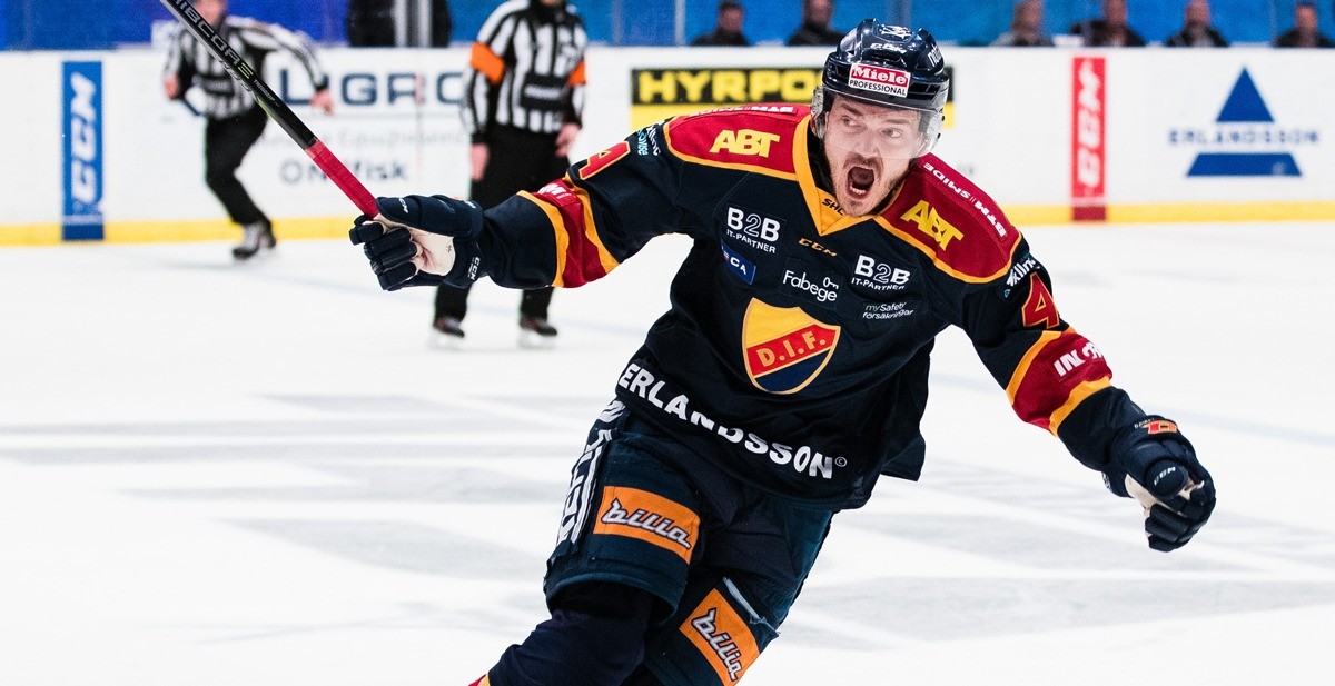 SOMMARSNACK: Marcus Högström från Djurgården Hockey
