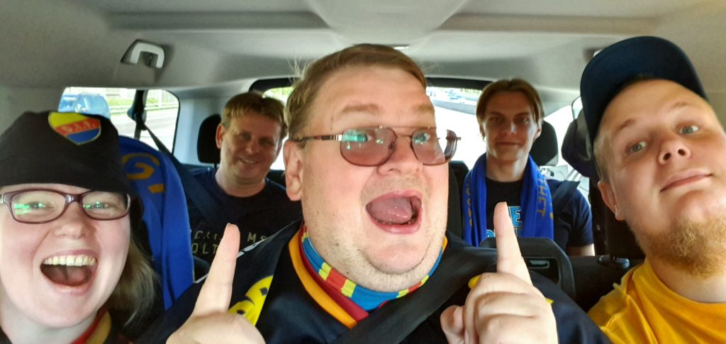 Ur vägen, minibussen #7Garrison...Oskarshamn away!