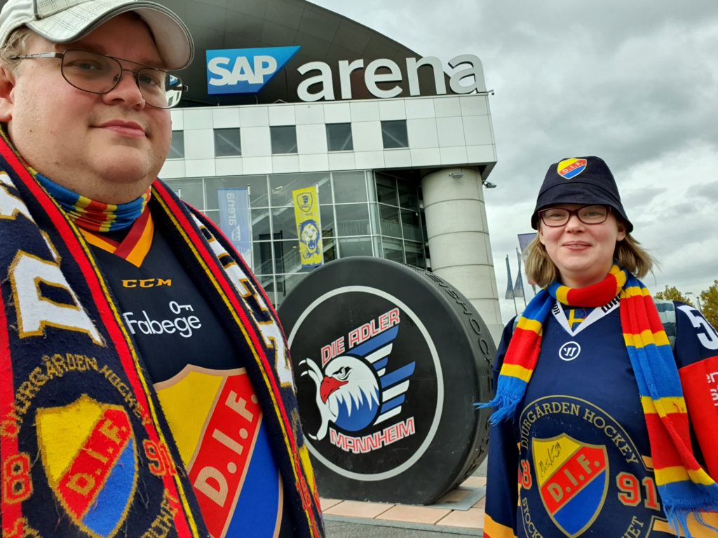 Über alles Djurgår'n, Adler Mannheim away!