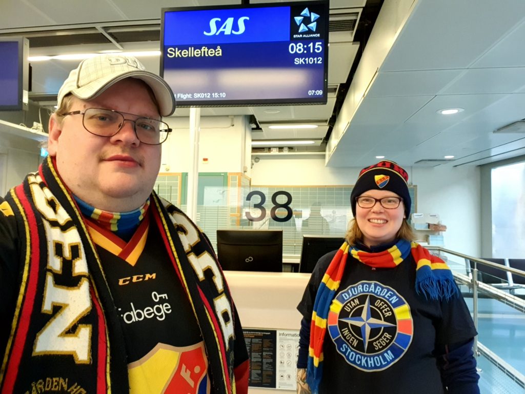 CHL slutspel Game 1, SAIK away!