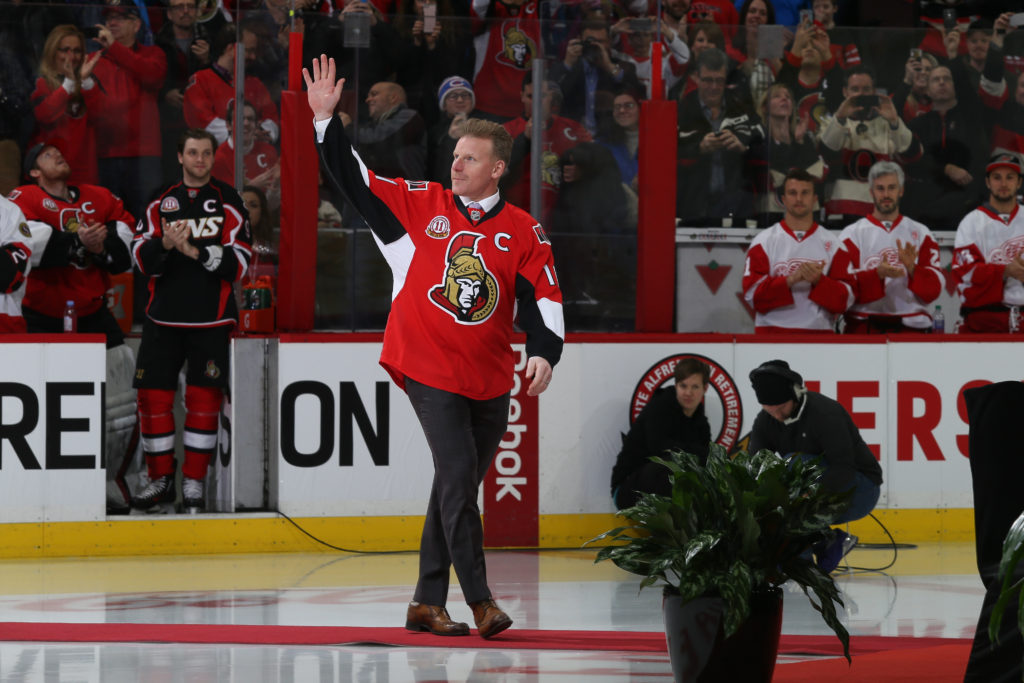 Daniel Alfredsson väljs in i Hockey Hall of Fame