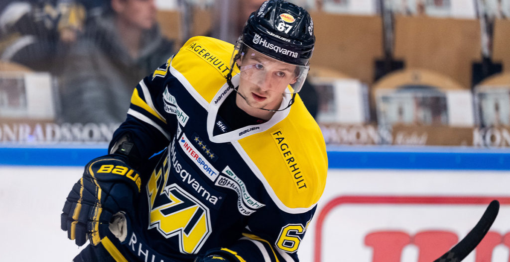 Christoffer Törngren stängs av efter tilltaget i matchen mot Färjestad