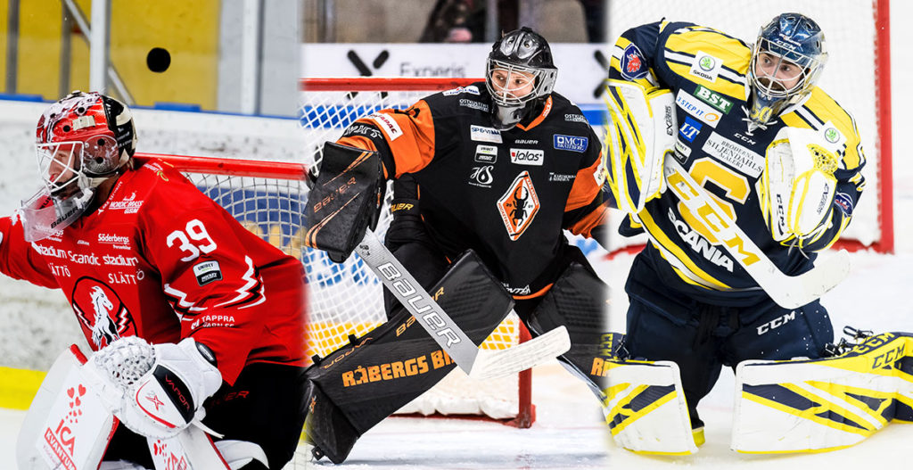 HOCKEYALLSVENSKAN: Det var inte målvakternas kväll igår – se bilderna