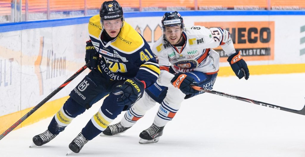 LÅN: 21-årige backen lämnar SHL för Hockeyallsvenskan LÅN: 21-årige backen lämnar SHL för Hockeyallsvenskan