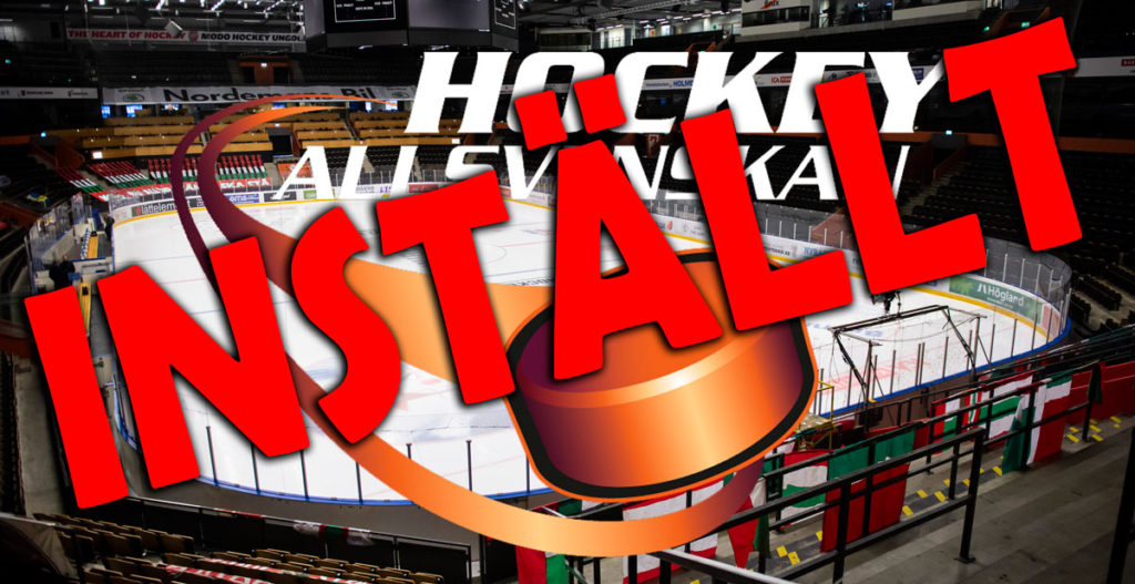 INSTÄLLT: Nu ger Hockeyallsvenskan upp