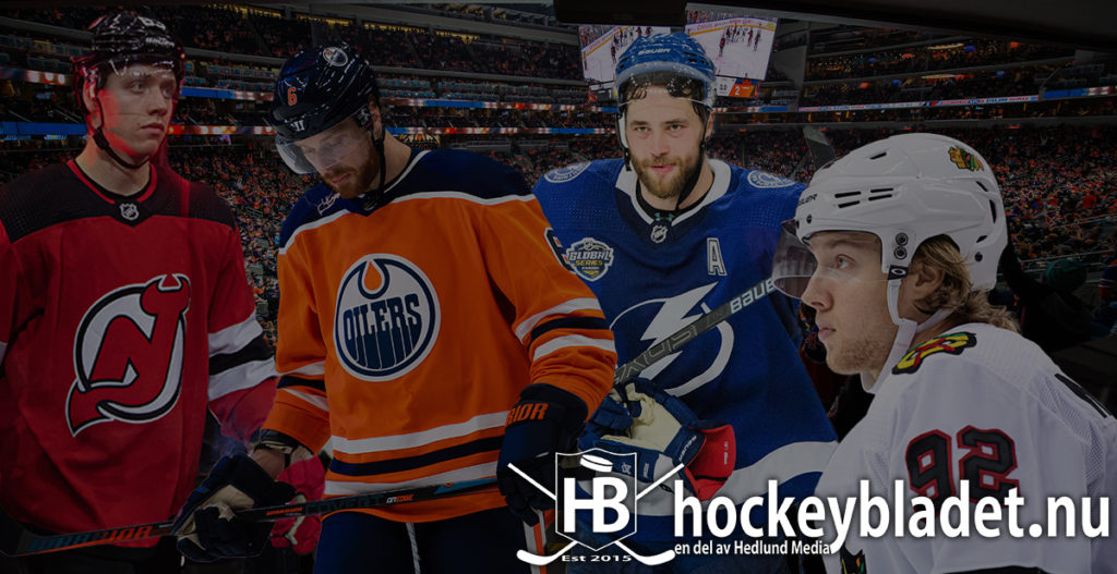 Härifrån draftades NHL-svenskarna när de gick över till Nordamerika