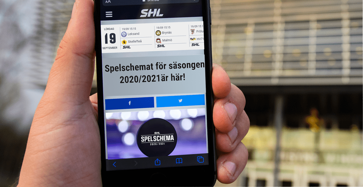 SPELSCHEMAT: Så har SHL fördelat matchdagarna – klubb för klubb