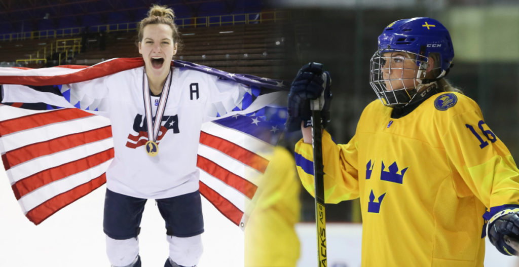 Regerande mästarna USA och Sverige kommer inte att spela i samma grupp