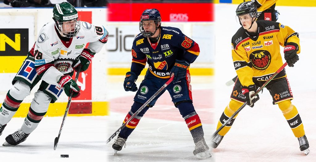 SHL: Samtliga juniorspelare med kontrakt