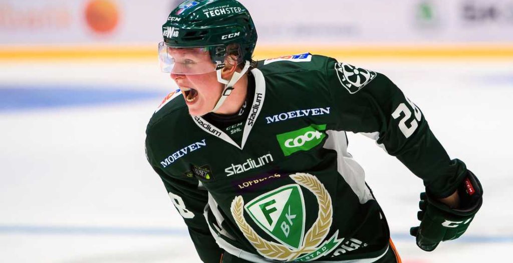 Förste NHL-spelaren att lämna Hockeyallsvenskan