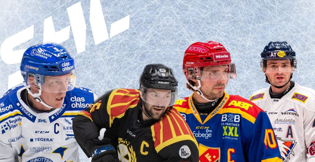 LISTA: De är säsongens kaptener i SHL 2020/2021